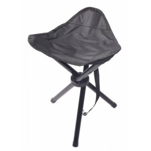 Convenient three-legged stool CAMPY - Reklamnepredmety