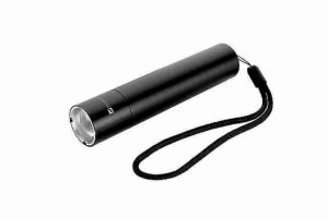Rechargeable metal flashlight  SCHWARZWOLF ZAGROS - Reklamnepredmety