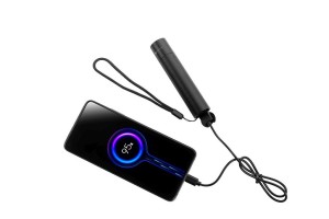 Rechargeable metal flashlight  SCHWARZWOLF ZAGROS - Reklamnepredmety