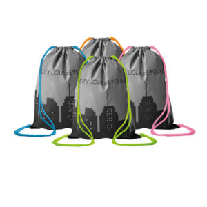 Reflective safety drawstring bag - Reklamnepredmety