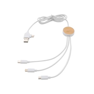 RCS recycled plastic Ontario 6-in-1 cable - Reklamnepredmety