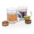 Deluxe double wall electroplated glass mug - p433.110__b_2 - variant XD P433.110
