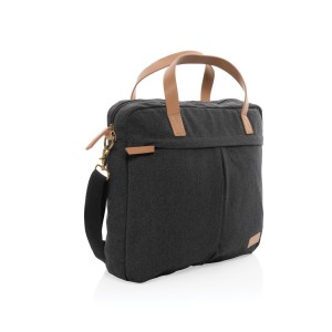 Impact AWARE™ 16 oz. recycled canvas laptop bag - Reklamnepredmety