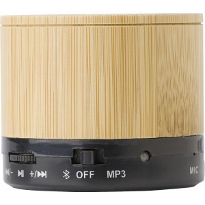 Bamboo wireless speaker - Reklamnepredmety