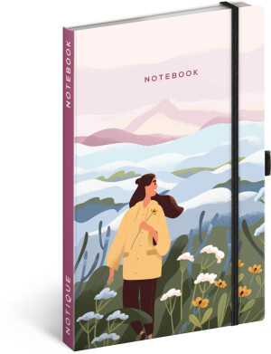 NOTIQUE Notes Landscape, lined, 13 x 21 cm - Reklamnepredmety