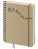 Notebook Twin L dotted brown - bw425-05 - variant