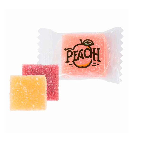 Jelly candy covered in sugar