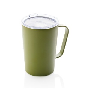 RCS Recycled stainless steel modern vacuum mug with lid - Reklamnepredmety