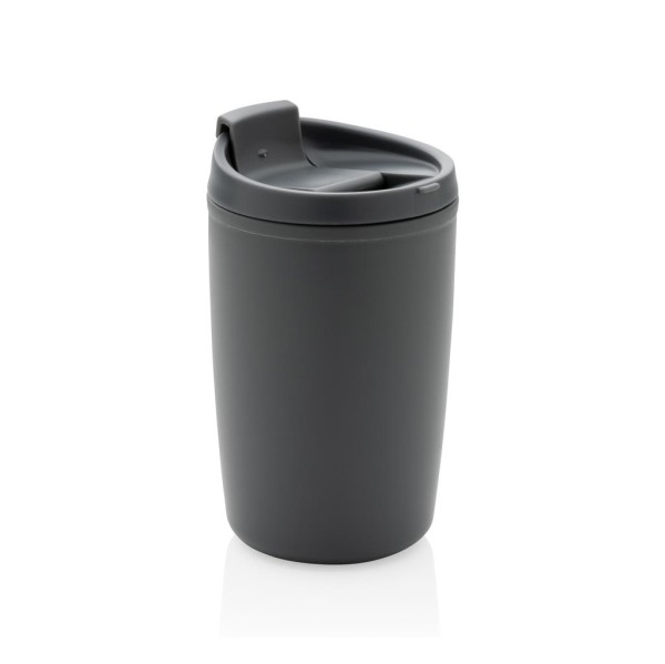 GRS Recycled PP tumbler with flip lid