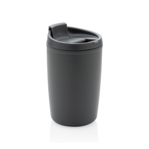 GRS Recycled PP tumbler with flip lid - Reklamnepredmety