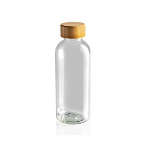 GRS RPET bottle with FSC® bamboo lid - Reklamnepredmety