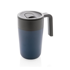 GRS Recycled PP and SS mug with handle - Reklamnepredmety