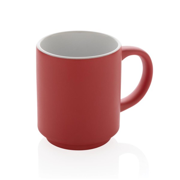 Ceramic stackable mug