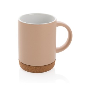 Ceramic mug with cork base - Reklamnepredmety