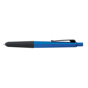 Ball pen made of plastic with touch pad