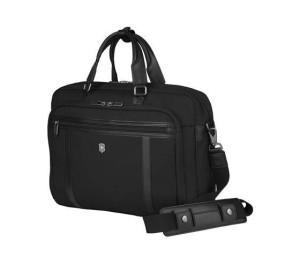 Werks Professional Cordura, 15" Laptop Brief, Black - Reklamnepredmety