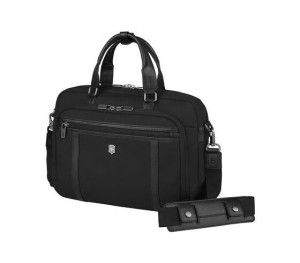 Werks Professional Cordura, 13" Laptop Brief, Black - Reklamnepredmety