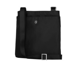 Victoria 2.0, Slim Shoulder Bag, Black - Reklamnepredmety