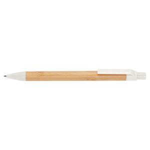 Guľôčkové pero zo pšeničnej slamy a bambusu - Reklamnepredmety