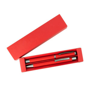 JETMORE writing set, red - Reklamnepredmety