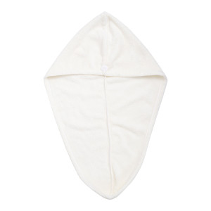 TURBY hair towel/turban, white - Reklamnepredmety