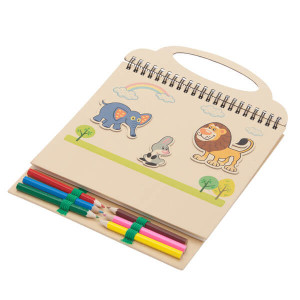 LOVELY drawing set,  beige - Reklamnepredmety