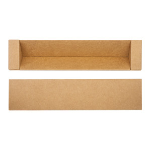 CARDBOARD pen case,  black - Reklamnepredmety