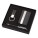 GALLANT gift set with business card case, ballpoint pen, key ring, black - R01061_02 - variant Pr R01061.02
