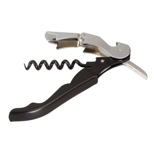 EFFECTIVE wine corkscrew,  black - Reklamnepredmety