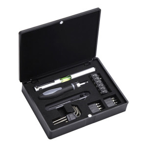 MAGNETTO tool set,  black - Reklamnepredmety