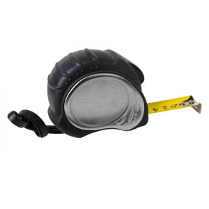 CONCRETE tape measure 5 m,  black - Reklamnepredmety