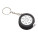 TYRE key ring with tape measure 1 m, black/silver - R17617_02 - variant Pr R17617