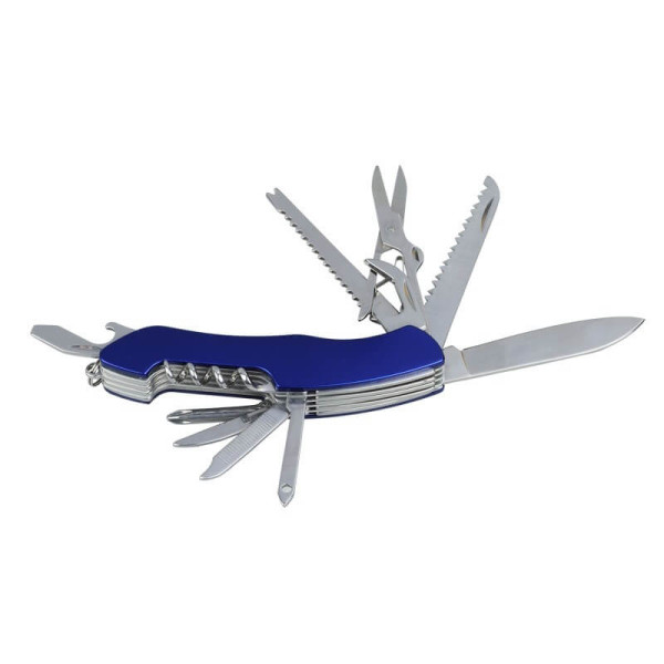 MAINZ pocket knife 12 functions,  blue