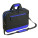 VITERBO document bag, blue/black - R91851_04 - variant Pr R91851.04