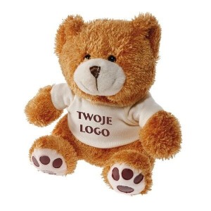TEADY BEAR plush toy,  brown - Reklamnepredmety
