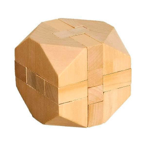 CUBE puzzle,  natural - Reklamnepredmety