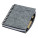 ECO SENSE felt notebook, grey - R08612 - variant Pr R08612