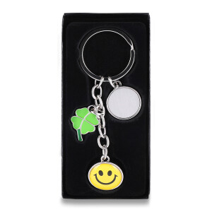 LUCK metal key ring - Reklamnepredmety