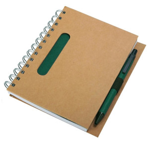 ECO notebook with clean pages - Reklamnepredmety