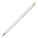 TOUCH TIP GOLD aluminum ballpoint pen, white - R73409_06 - variant Pr R73409.06