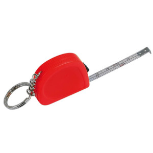 JUST key ring with tape measure 2 m - Reklamnepredmety
