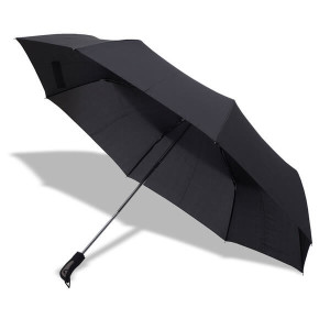 VERNIER windproof folding umbrella,  dark blue - Reklamnepredmety