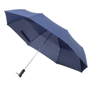 VERNIER windproof folding umbrella,  dark blue - Reklamnepredmety