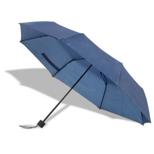 LOCARNO folding umbrella,  dark blue - Reklamnepredmety