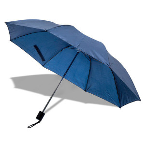 USTER folding umbrella,  dark blue - Reklamnepredmety