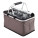 HURON insulated picnic basket, grey - R08160_21 - variant Pr R08160.21