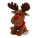 HAPPY REINDEER cuddly toy, brown - R73946_10 - variant Pr R73946.10