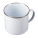 OLDIE enamel mug, white - R08230_06 - variant Pr R08230.06