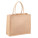 NATURAL SHOPPER laminated shopping bag from jute - R08507_13 - variant Pr R08507.13