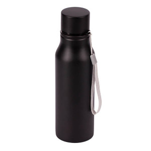 FUN TRIPPING water bottle from steel, 700 ml, silver - Reklamnepredmety